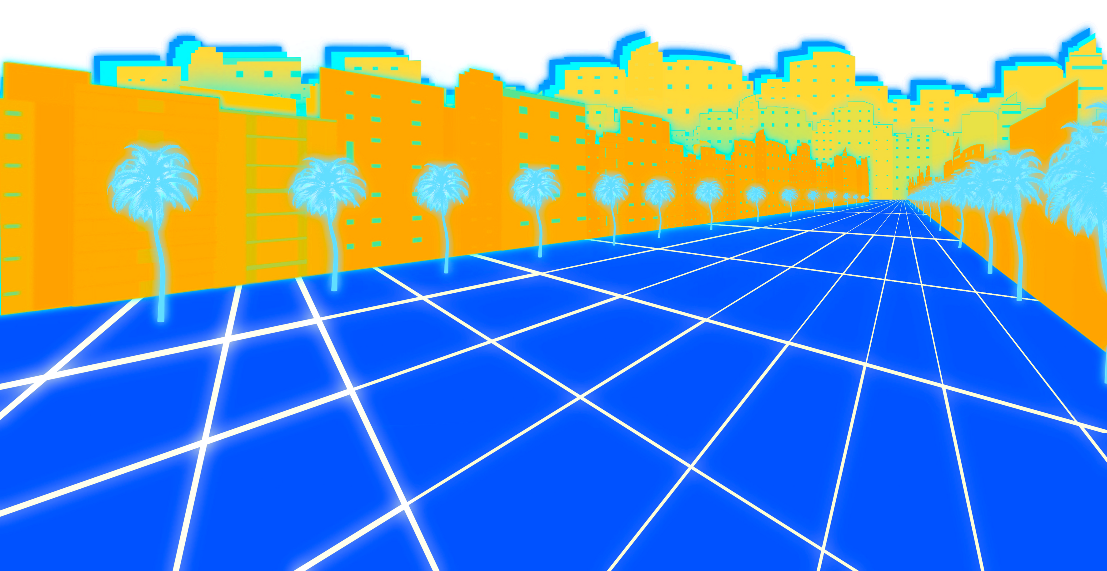 Soda Pop Song Cover MV City Background Asset